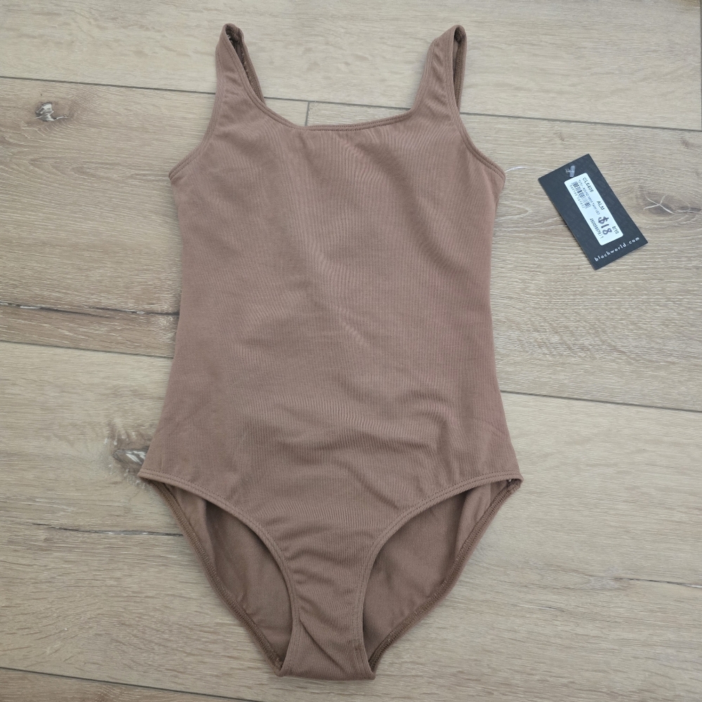 Bloch Girls Basic Round Neck Tank Leotard Size 8 - 10 Ballet Jazz Lyrical CL5405